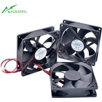 ACP9225 9cm 92mm fan 92x92x25mm 9025 DC5V 12V 24V 2pin Cooling fan for chassis power inverter