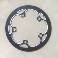 Folding Bike Chain Guard 130 BCD Aluminum Alloy 38T 39T 42T 44T 46T 48T 50T 52T 53T 56T 58T 60T Road Bicycle Chainring Cover