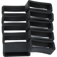 10pcs 14-22MM Rubber Watch Strap Belt Holder Lock Replacement Loops Band Keeper Loop Security Holder Retainer Ring Accessories image 3