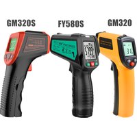 Digital Infrared Thermometer -50~600℃ / -58~1122℉ Contactless thermometer GM320/GM320S /HW600/HW550 IR Laser Pyrometer 40% Off