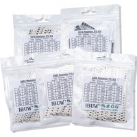 10/20/33/60/80 Values SMD Resistor Kit Assorted Kit 10ohm-1M ohm 5% 1% Sample Kit 0402 0805 0603 1206 2512 1210