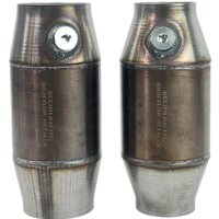 2.5" 3'' 200 cpsi High Flow Metallic-Core Race Catalytic Converter high performance sport catalytic converter EURO 4