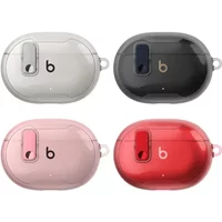 For Beats Studio Buds Earbuds Case Luxury Shockproof Cover Earphone Case With Keychain for Beats Studio Buds + Plus Case Shell