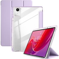 For Lenovo Tab M11 Case with Pencil Holder Acrylic Clear Back Hard Cover For Xiaoxin Pad 2024 Lenovo m11 Case tb330fu tb331fc