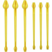 6Pcs Fishing Hook Disgorger Snelled Plastic Fishing Hook Remover Hook Lure Spinner Extractor Removal Tool Fishing Accessories
