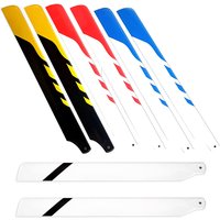 2Pairs 325MM Fiber Glass Main Rotor Blades For Align T-rex 450 RC Helicopter