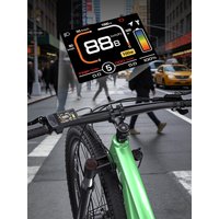 AliExpress varstrom EKD01 Electric Bike Display CAN / UART Bluetooth Navigation Multilingual eBike Computer 9 PAS For BAFANG Motor Protocol 5PIN IP6