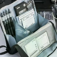 High Looking Large Capacity Pencil Case Simple Stationery Box Student Stationery Bag Storage Bag Office Stationery Supplies