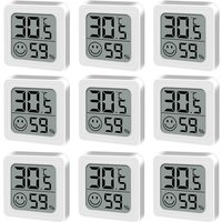 6-10pcs LCD Electronic Monitor Hygrometer Outdoor Room Baby Digital Thermometer Hygrometer Indoor Mini Temperature