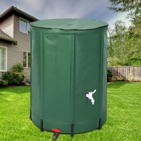 PVC Welded Foldable Bucket Garden Rain Barrel Rainwater Collector Rainwater Storage Bin
