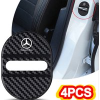 Silicone Car Door Lock Buckle Protection Cover Elastic For Mercedes Benz AMG S W205 C300 W203 W206 W108 W124 W126 W140 W177 W222