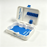 Portable Protector Storage Box Fit WhoopStor3 1S LiPo Charger BetaFPV Meteor75 Pro FPV Whoop Drone Battery Carry Case