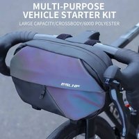ESLNF Handlebar Bag Large-capacity Bicycle Bag Rainproof And Scratch-resistant Design Bike Bag