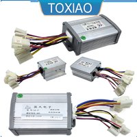 AliExpress TOXIAO With dc motor dedicated controller 250 w350w500w800w1000w12v24v36v48v electric bicycle, scooter atv's brush controller