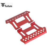 Aluminum Rock Sliders 2Pcs Side Step For 1/10 RC Crawler SCX10 II TF2 Upgrade Parts