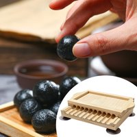 Creative Hand Rolled Meatball Maker Manual Wood Ball Roller Kitchen Accessory for Homemade Sesame Balls