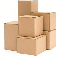 10pcs corrugated cardboard box packaging box, product packaging box, candle aromatherapy cup handmade product packaging box, pro