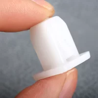 50Pcs/lot Universal Auto Bumper Fastener Rivet Retainer Push Engine Cover Fender Car Door Trim Pane Plastic Clip Fasteners White