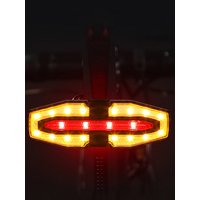 AliExpress MOJOYCE USB Rechargeable Bike Tail Light with Turn Signals Warning Bike Lights Wireless Remote Control Bike Rear Light for Night Riding
