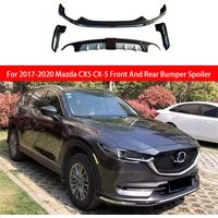 For 2017-2020 Mazda CX5 CX-5 CX8 CX-8 Car Front Bumper Spoiler Rear Bumper Lip Spoiler Trim Body Kit