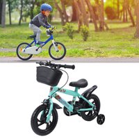 12" Kids Bike with Training Wheels for 2-6 Years Old, High Carbon Steel Frame Adjustable Seat & Handlebars image 4
