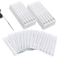 100/50/10pcs Sterilized Tattoo Needles RL RS M1 RM Tattoo Needle for Tattoo Permanent Makeup Machine