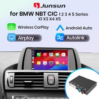 Moduł Junsun Wireless CarPlay Android Auto dla systemu BMW NBT CIC serii 1 2 3 4 5 X1 X3 X4 X5 F20 F21 F30 F31 F34 F10 F48 F25
