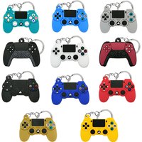 1PCS Cute keychain Gamepad Game Controller Keyring fit Car Key Accessories Children Birthday Joypad Souvenir Friends Party Gifts