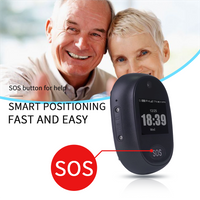 2026 Elder 4G Smart GPS Tracking watch Pendant V45 Mini GPS Personal Tracker Alarm Talking Clock Waterproof IP67 SOS Help