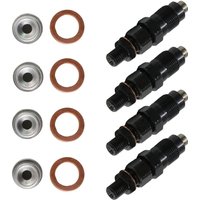 4pcs NEW TD27 Diesel Fuel Injectors Nozzle w/ ring kit 20mm 16600-43G23 1660043G23 for NISSAN NAVARA TD27 D21 2.7L Valve 140bar