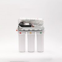 7 Stage Professional RO System Reverse Osmosis Water Purifier UV Sterilization 75GPD Electric Under-Sink RV Commercial Hotel