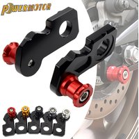 Universal Motorcycle Chain Adjustment Block Frame Swingarm Spools Sliders For Honda CB650R CBR650R CB650F CBR650F CBR 650R 650F