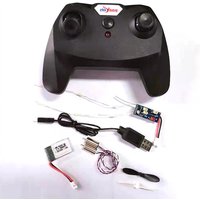 For ZY530 plane Parts Accessory blade propeller landing gear tail charger rubber head DIY plane Set airplane remote control