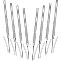 4pcs Aluminum Stick Detailing Needle Clay Tool Pottery Ceramics Tools Polymer Clay Sculpting Modeling DIY Tool Cake Accessories