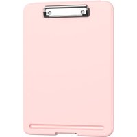 1 Piece A4 File Folder/Storage Box, Clipboard with Storage Function, Can Hold 80 Sheets of Standard Paper, with Pen Slot Design