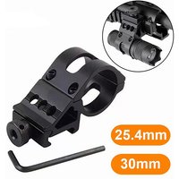 25.4mm/30mm Scope Mounts Flashlight Torch Mounts For 20mm-22mm Standard Picatinny/Weaver Rail 45 Degree Sight Mount Hunting Tool