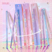 Aesthetic kawaii stationery items back to school supplies school useful Architecture drawing Straight Ruler school things