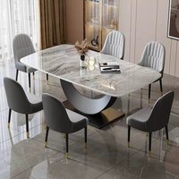 Service Table Designer Cafe Sedentary Dinning Tables Sets Marble Dining Reception Restaurant Extendable Esstisch Modern Rooms LT