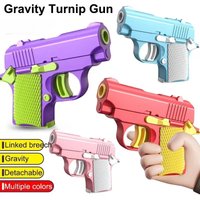 Mini 3D Gravity Printed 1911 Toy Gun Model Fidget Toy Stress Relief Decompression Gift for Adults