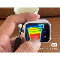 320 * 240 touch screen mini pocket thermal imaging night vision device, underfloor heating temperature and leak detector