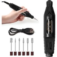 LINMANDA Nail Art Drill Kit File Professional Electric 20000rpm Manicure Pedicure Drill Sander Pen Nail Art Grinder Home Use