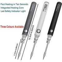 Wireless Charging Electric Soldering Iron Solder Iron USB 5V8W Fast Charging lithium battery Portable Repair Welding Tools