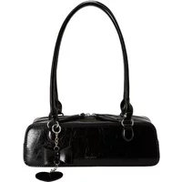 Sewing Thread Zipper PU Youth Shoulder Bags for Women Light Luxury Pocket Women's Handbags 2025 High Quality Large Capacity Bags