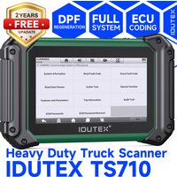 IDUTEX TS710 HD Heavy Duty Truck Full System Diagnostic Tool OBD2 Scannerfor Truck Lorry Oil DPF Regen OBD2 Scannner for Truck