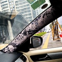 JDM car modification A-pillar self-adhesive adhesive sticker car sticker interior modification trendy car style