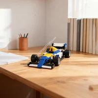 659pcs MOC Icons Williams RC Conversion Model Building Toy Blocks Architecture DIY Creative Education Festival Gift Idea