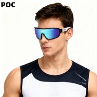 AliExpress POC Bicycle riding sports glasses boys and girls running marathon cross country MTB DH Outdoor sports sunglasses