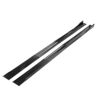 Universal 2m/2.18m Side Skirt Extension Lips Sport Style Side Spoiler Splitter Car Modified Body Kit Exterior Accessories