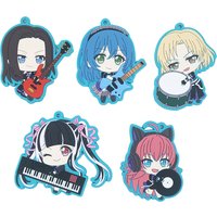 Bang Dream! RAISE A SUILEN Anime Game PAREO Nyubara Reona Asahi Rokka LOCK CHU² LAYER MASKING Tamade Chiyu Rubber Keychain