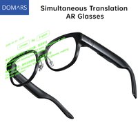 Domars AR Smart Glasses AI Simultaneous Interpretation Subtitle Display Offline Translation Document Demo With HUD Vavigation